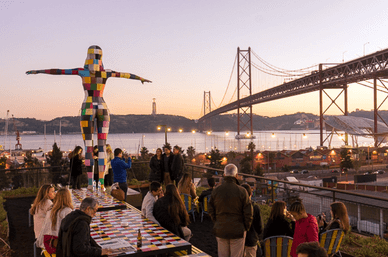 Rio Maravilha restaurant in Lisbon